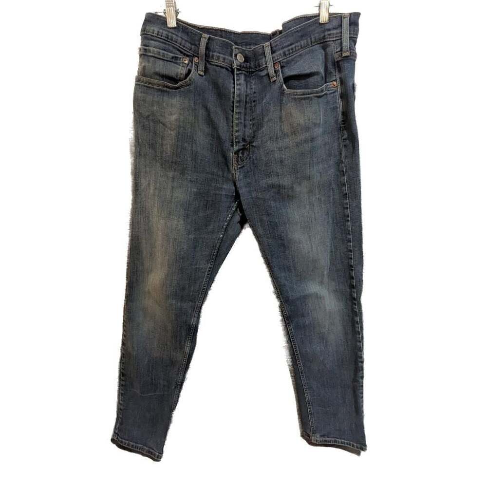 Levi's 502 Regular Taper Fit Men's Blue Jeans 36x32